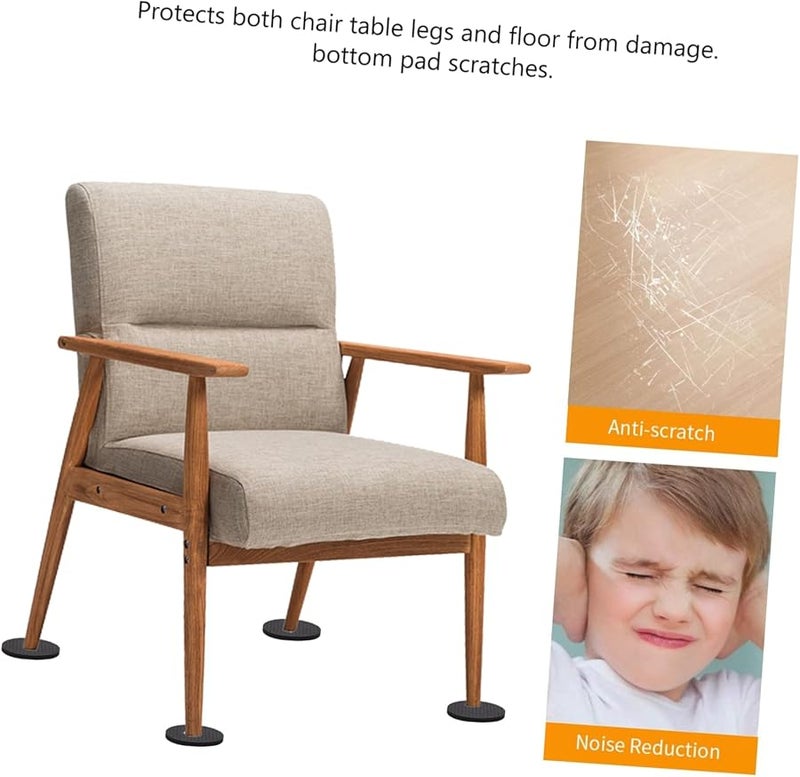 Veemoon 20 Pcs Self Adhesive Furniture Pads For Chair Legs Tables Sofas Hardwood Floor Protectors - Image 5